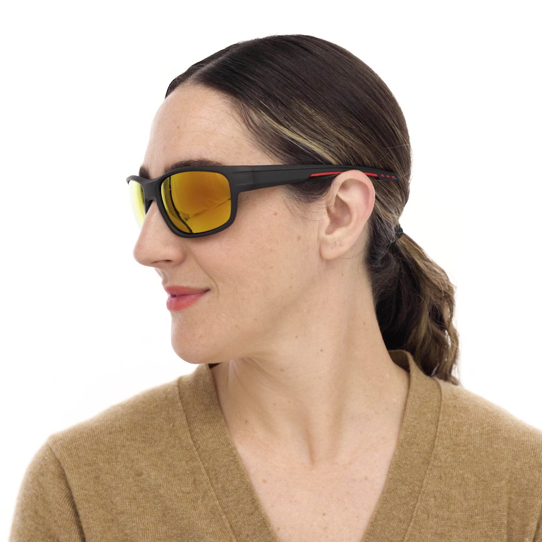 Matrix Anaconda Prescription Sports Sunglasses Black - Cycling, Running or Baseball Glasses