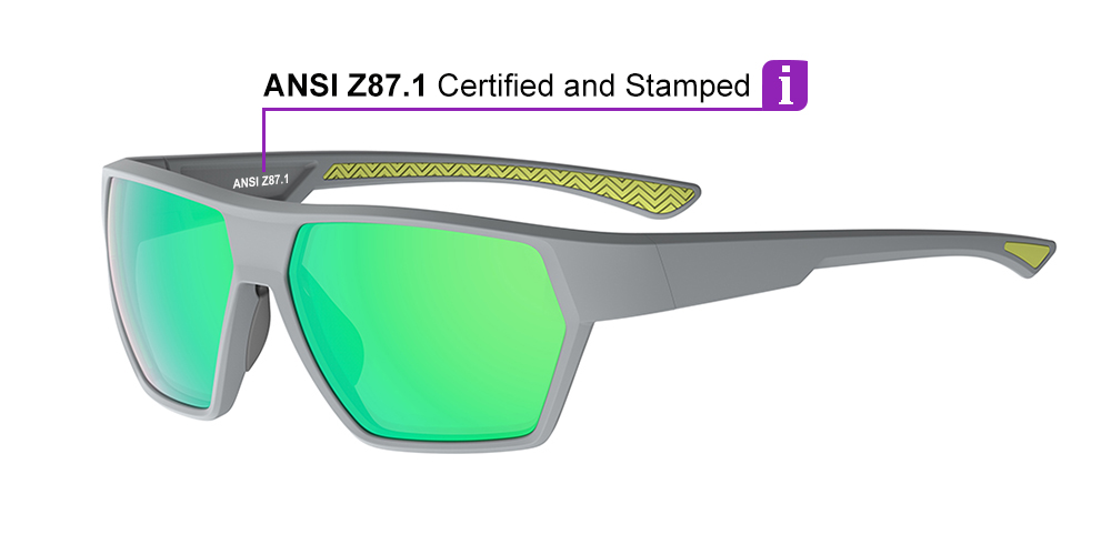 Matrix Belgrade Prescription Sports Safety Sunglasses Silver - Cycling, Tennis and Baseball Glasses