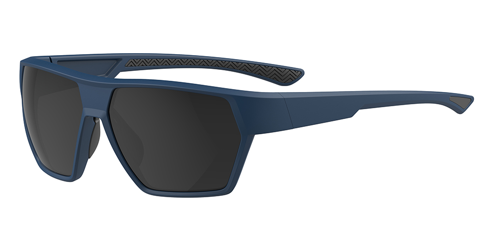 Matrix Belgrade Prescription Sports Safety Sunglasses Blue - Cycling, Tennis and Baseball Glasses