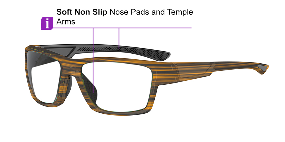 Matrix Marion Prescription Safety Glasses Tortoise - ANSI Z87.1 Certified - Industrial and Tactical Glasses