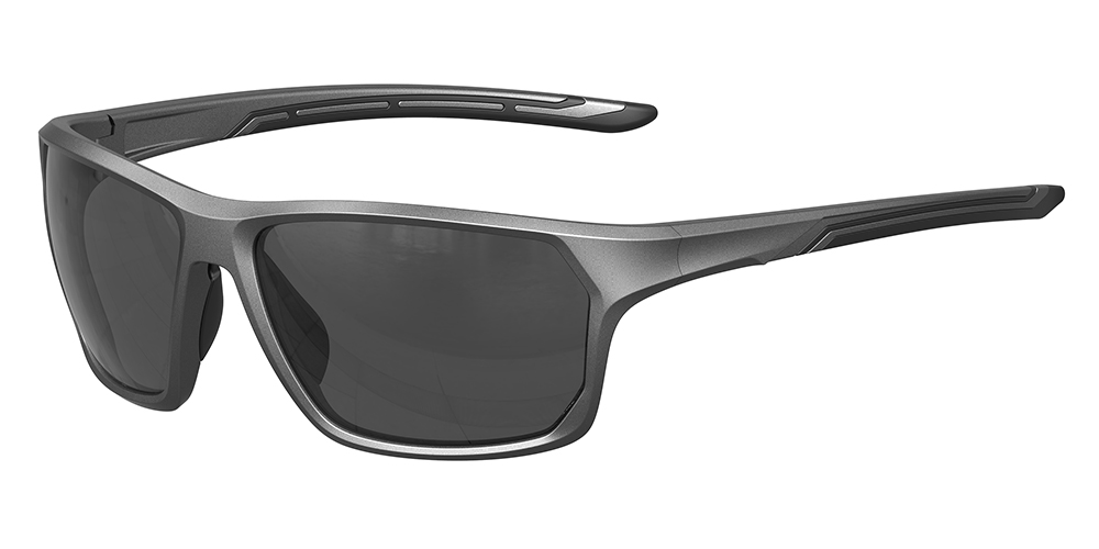 Matrix Upton Prescription Sports Safety Sunglasses Silver - Cycling, Running and Baseball Glasses
