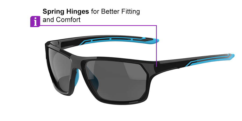 Matrix Upton Prescription Sports Safety Sunglasses C2 - Cycling, Tennis and Baseball Glasses