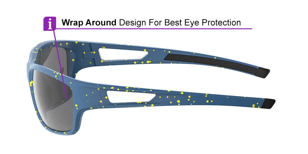 Matrix Salem Prescription Sports Safety Sunglasses Stardust - Cycling, Tennis and Baseball Glasses
