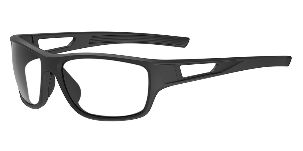 Matrix Salem Prescription Sports Safety Sunglasses Black - Cycling, Tennis and Baseball Glasses