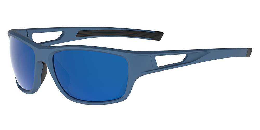 Matrix Salem Prescription Safety Glasses Blue - ANSI Z87.1 Certified - Construction, Industrial or Tactical Glasses