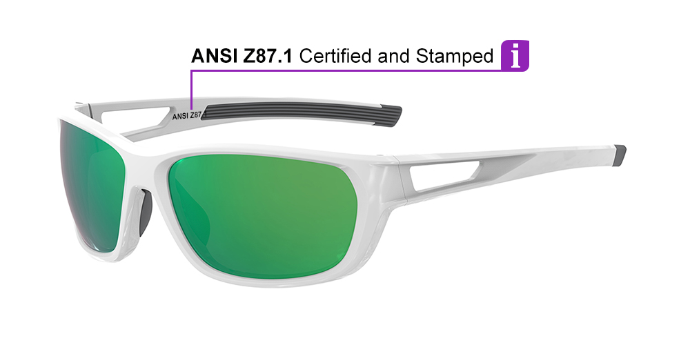 Matrix Denton Prescription Sports Sunglasses For Men and Women Clear - Cycling, Running and Baseball Glasses