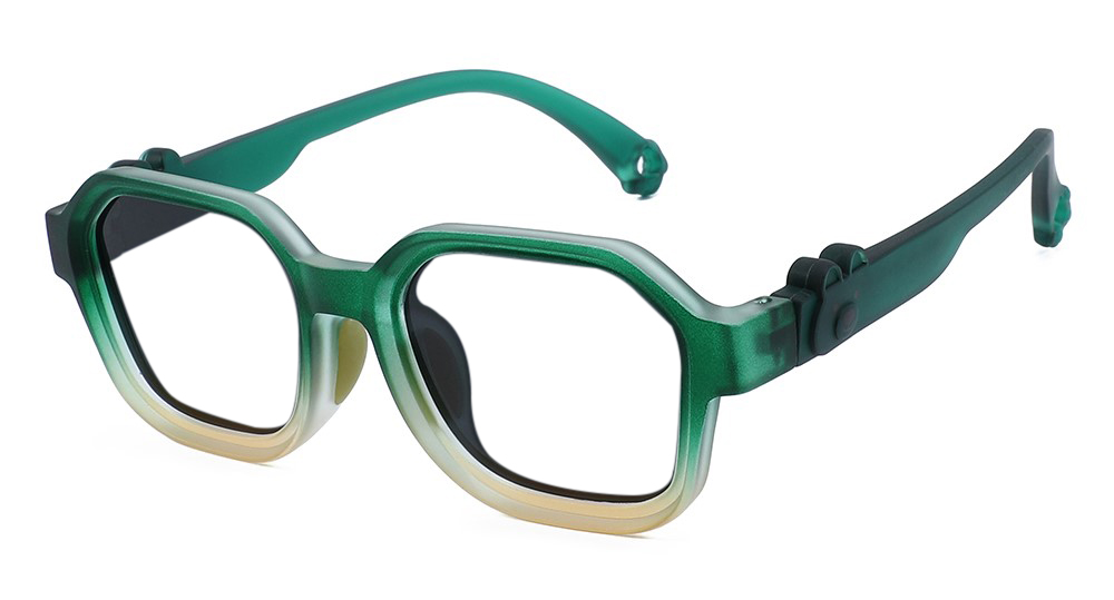 Sophia Green RX Glasses For Youth - Kids Friendly Impact Resistant - Boys and Girls Prescription Eyeglasses