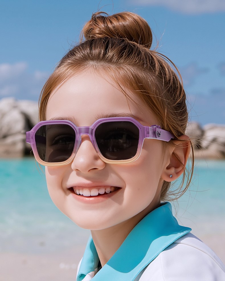 Sophia Yellow Prescription Sports Goggles For Kids - Bendable Impact Resistant - Youth Soccer, Football, Basketball, Baseball Glasses