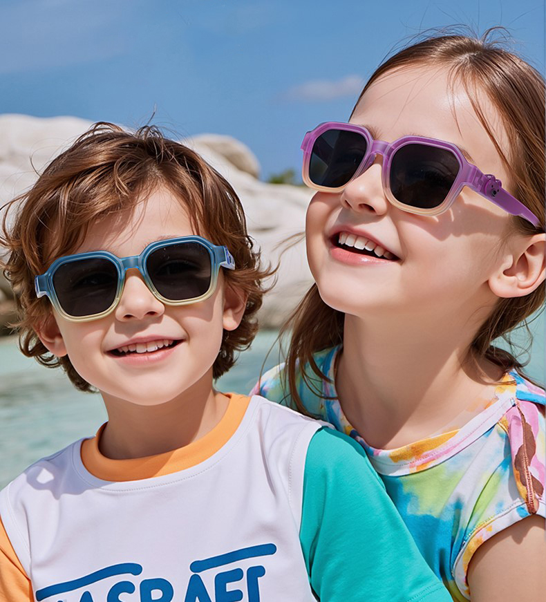 Sophia Light Blue RX Glasses For Youth - Kids Friendly Impact Resistant - Boys and Girls Prescription Eyeglasses 