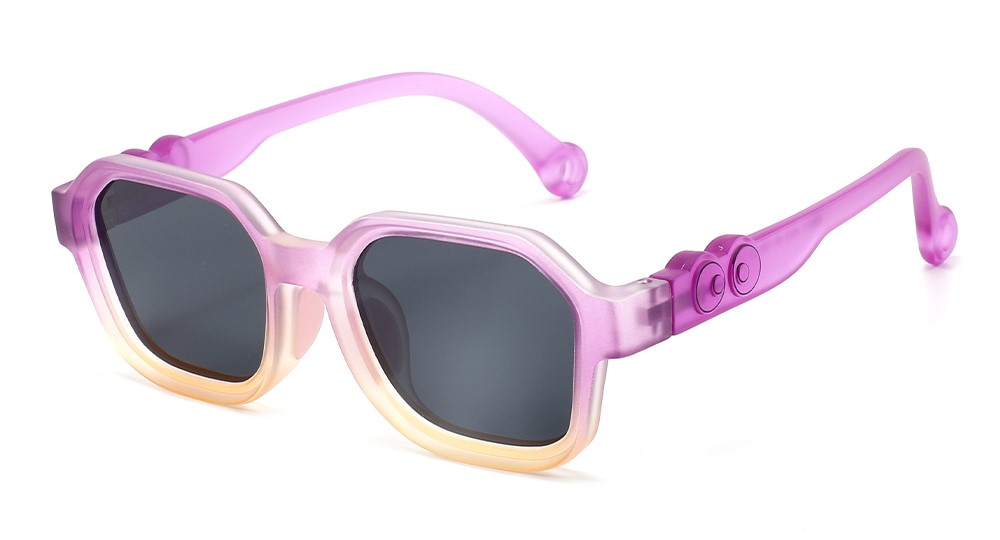 Oliver Purple RX Sunglasses For Youth - Kids Friendly Impact Resistant - Boys and Girls Prescription Eyeglasses