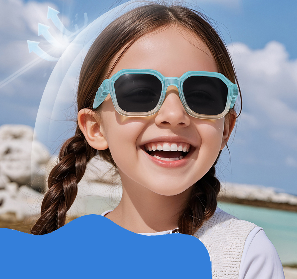 Oliver Blue RX Glasses For Youth - Kids Friendly Impact Resistant - Boys and Girls Prescription Eyeglasses 