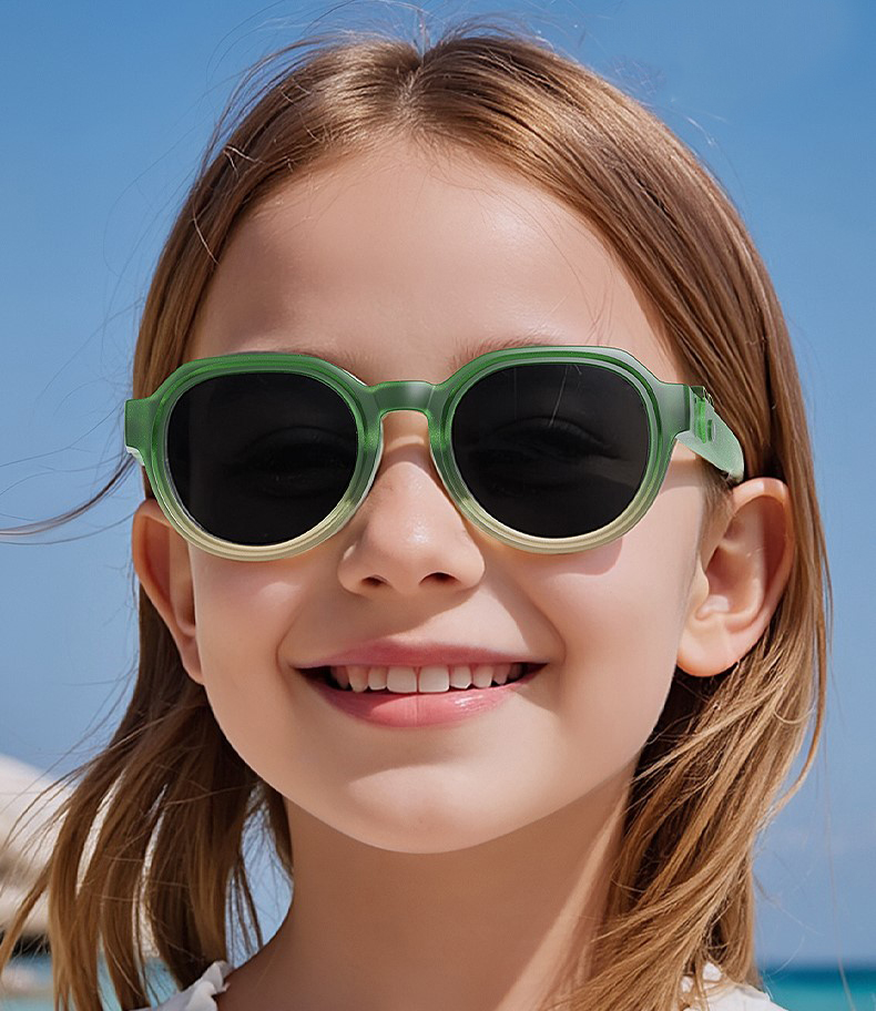 Emma Green RX Sunglasses For Youth - Kids Friendly Impact Resistant - Boys and Girls Prescription Eyeglasses