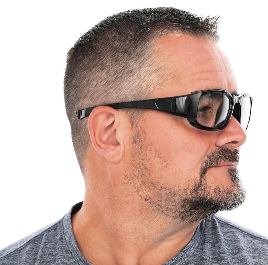 Alberta Prescritpion Sports Glasses & Goggles Black - Interchangeable Headband - Basketball, Baseball, Football & Soccer Glasses