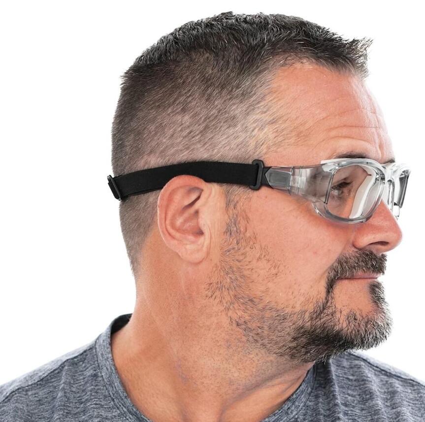 Alberta Prescritpion Sports Glasses & Goggles Clear - Interchangeable Headband - Basketball, Baseball, Football & Soccer Glasses