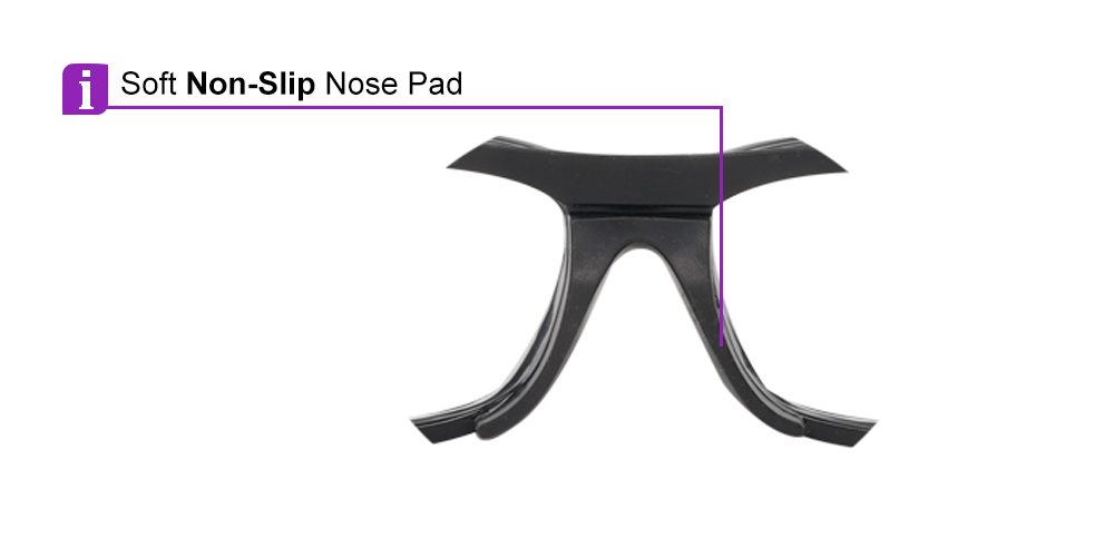 Alberta Prescritpion Sports Glasses & Goggles Clear - Interchangeable Headband - Basketball, Baseball, Football & Soccer Glasses