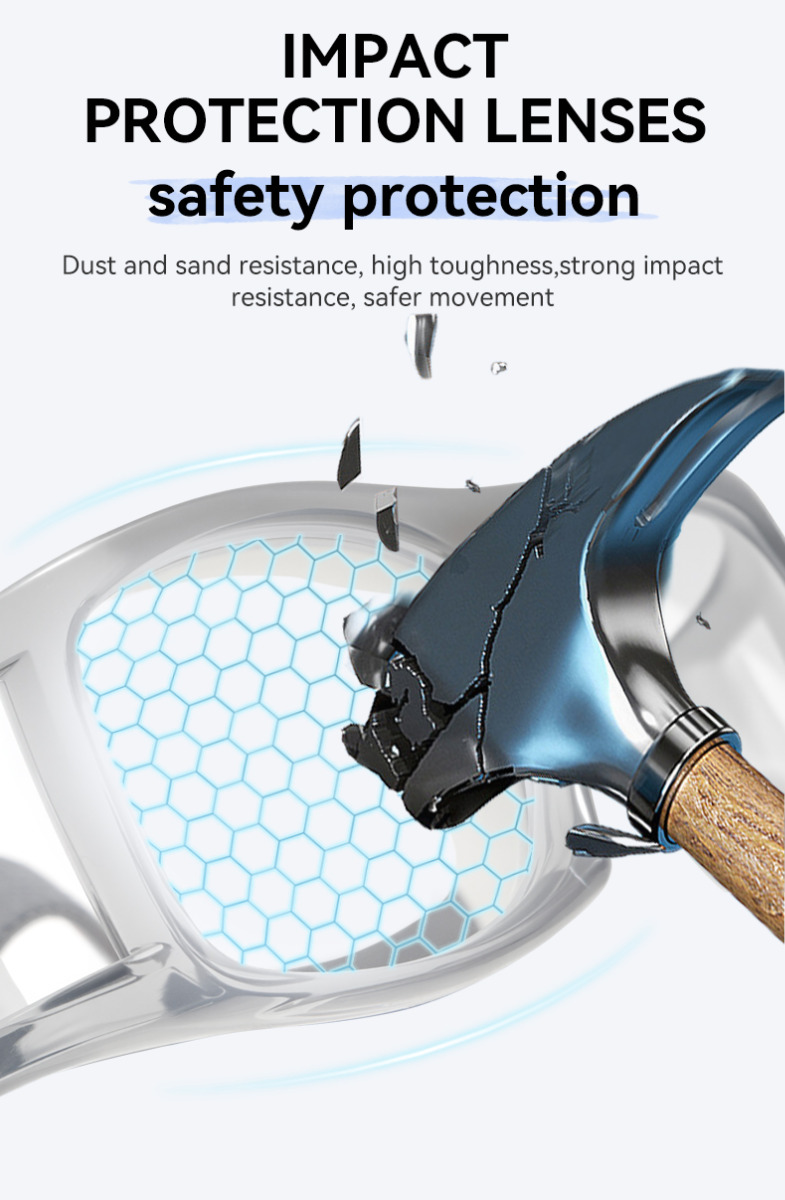 Atlas Prescription Sports Goggles Clear White - Interchangeable Headband - Basketball, Football & Soccer Glasses