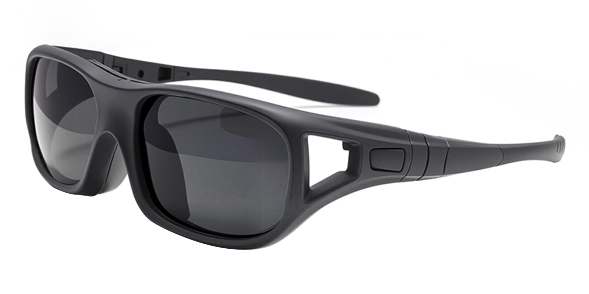 Sierra Prescription Sports Goggles Black - Interchangeable Headband - Basketball, Football & Soccer Glasses