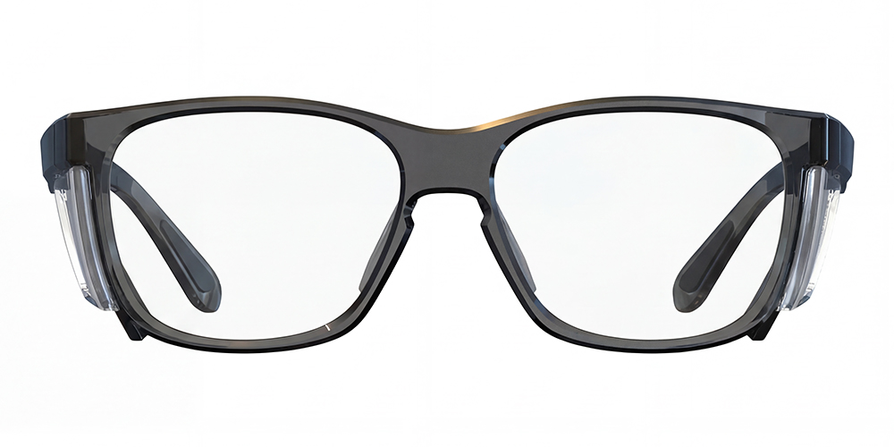 Matrix Buffalo Prescription Safety Glasses -- ANSI Z87.1 Certified -- Magnetic Sun Clip For Indoor and Outdoor Use