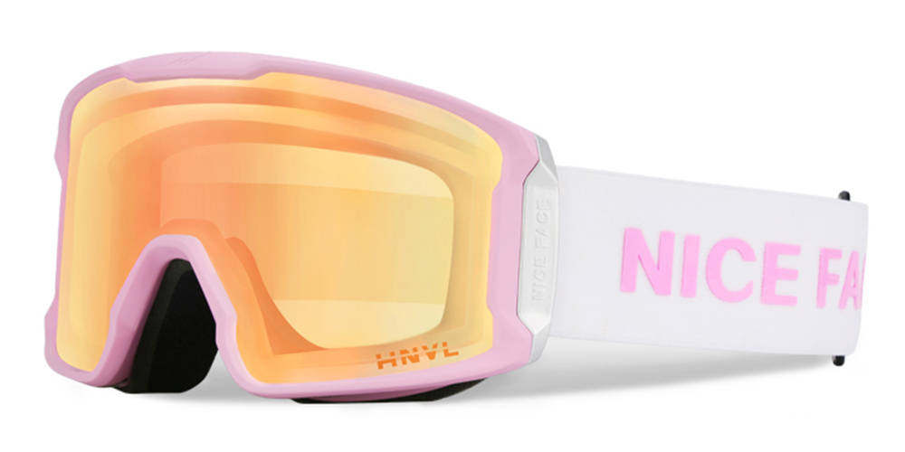 Camden Prescription Ski and Snowboard Goggles Yellow - Dual Layer Anti Fog Lenses - Impact Resistance and UV Blocking Snow Glasses