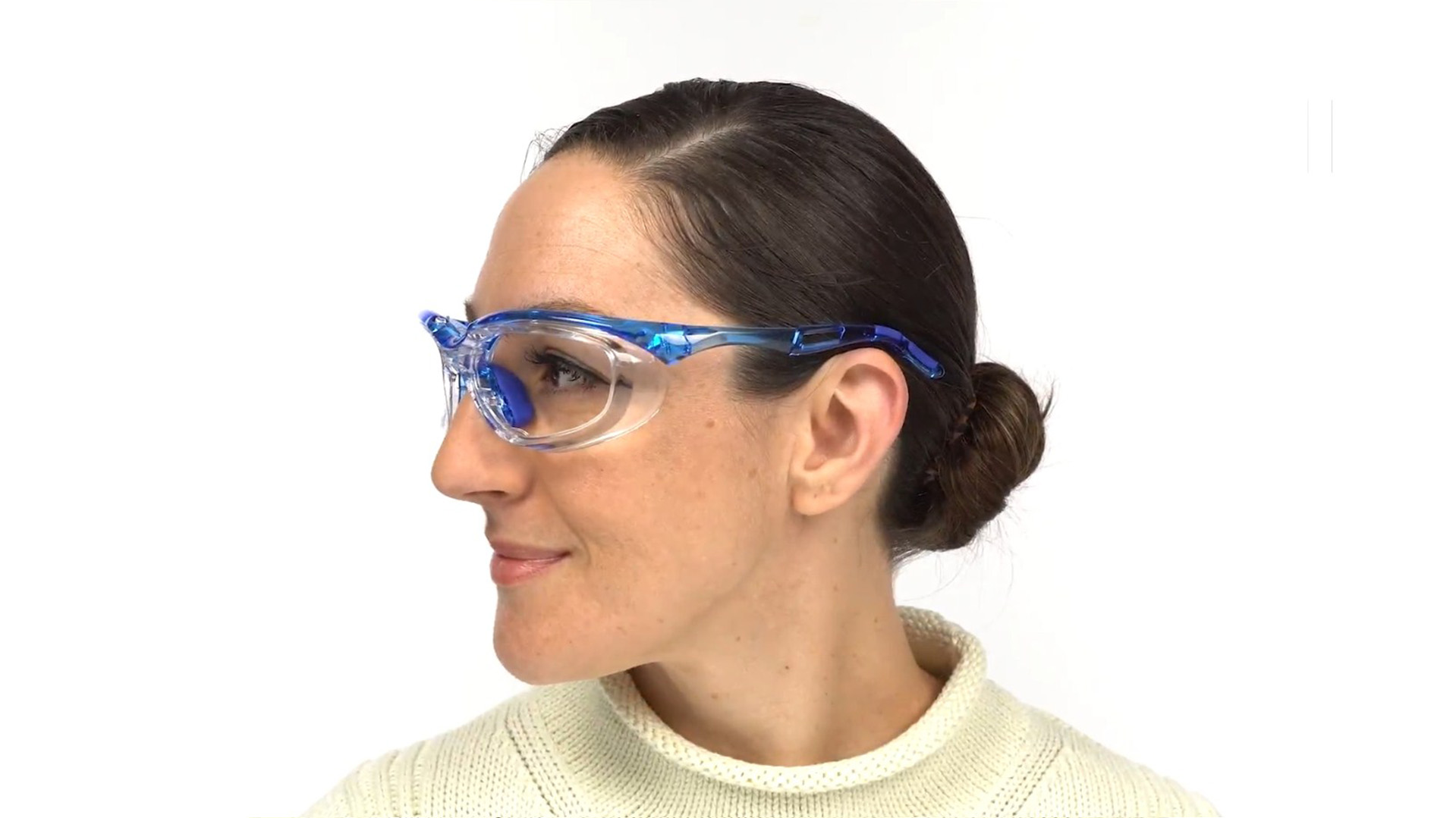 Rochester Prescription Safety Glasses Blue - ANSI Z87.1
