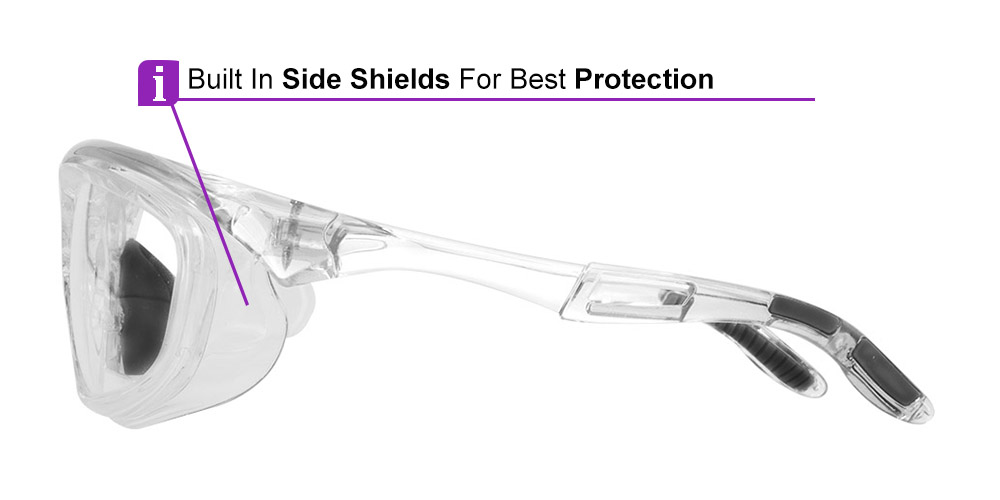 Rochester Prescription Safety Glasses Clear - ANSI Z87.1