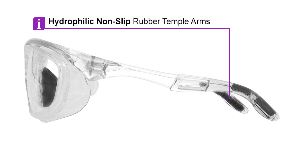 Rochester Prescription Safety Glasses Clear - ANSI Z87.1