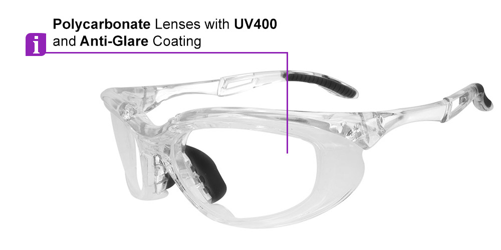 Rochester Prescription Safety Glasses Clear - ANSI Z87.1