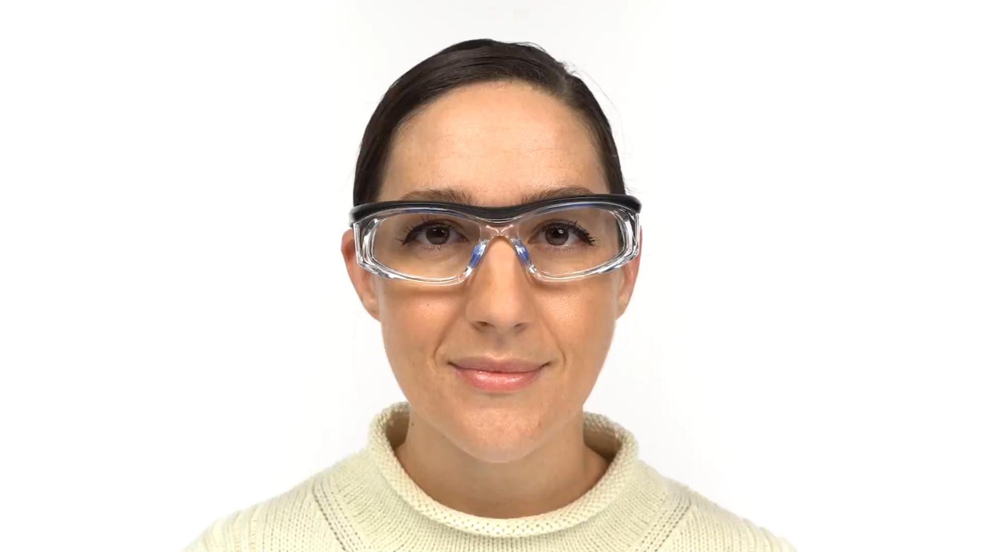 Auburn Prescription Safety Glasses Blue - ANSI Z87.1 Certified