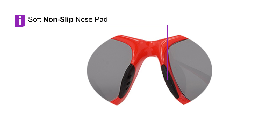 Dunkirk Rx Sports Sunglasses Red