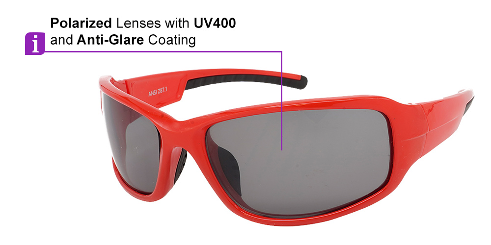 Dunkirk Rx Sports Sunglasses Red