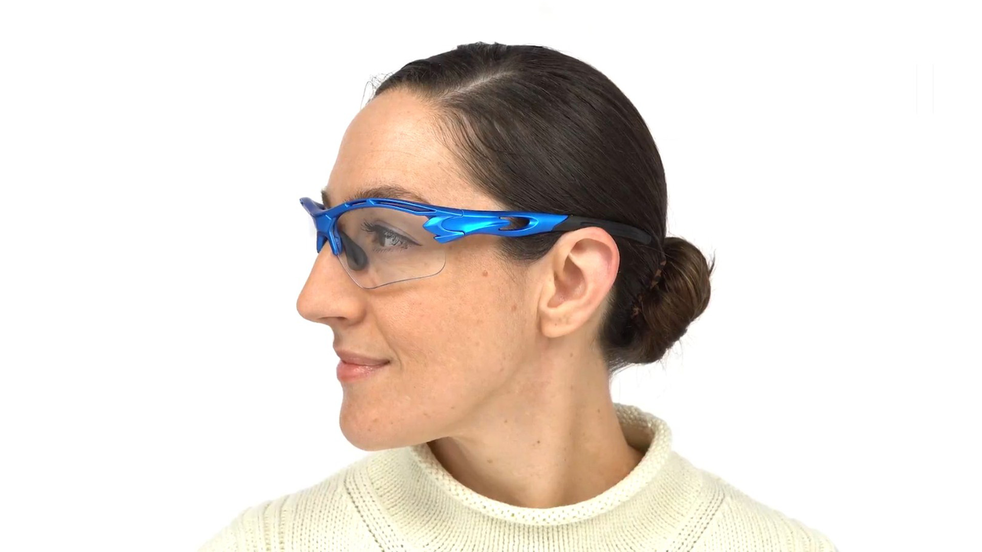 Avalanche Prescription Safety Glasses Blue - ANSI Z87.1 Certified