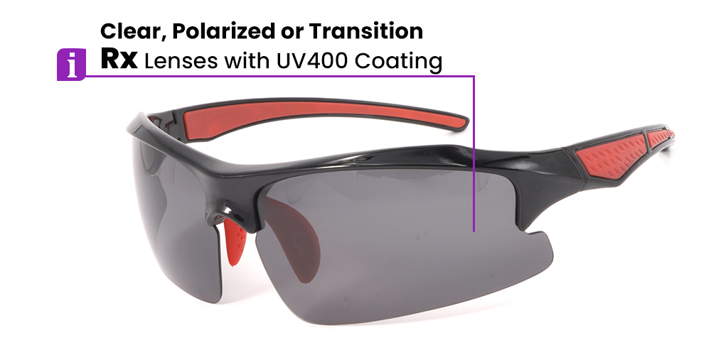 Carleton Prescription Safety Glasses - ANSI Z87.1 Certified - Industrial, Construction and Tactical Glasses