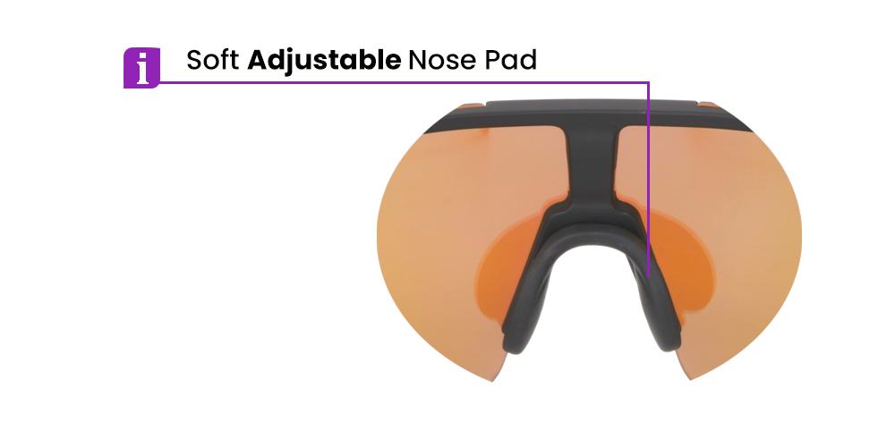 Matrix Weston Prescription Sports Glasses - Non Insert Rx Lenses - Cycling, Fishing, Jogging and Ski Goggles - Polarized or Transition Lenses