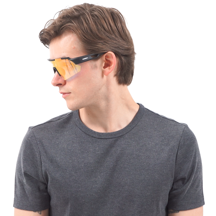 Matrix Weston Prescription Sports Glasses - Non Insert Rx Lenses - Cycling, Fishing, Jogging and Ski Goggles - Polarized or Transition Lenses