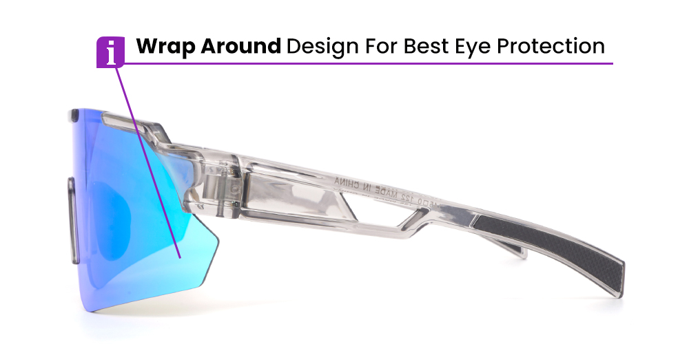 Matrix Johnson Prescription Safety Glasses - Non Insert Rx Lenses - Construction, industrial and Tactical - Clear Polarized or Transition Lenses