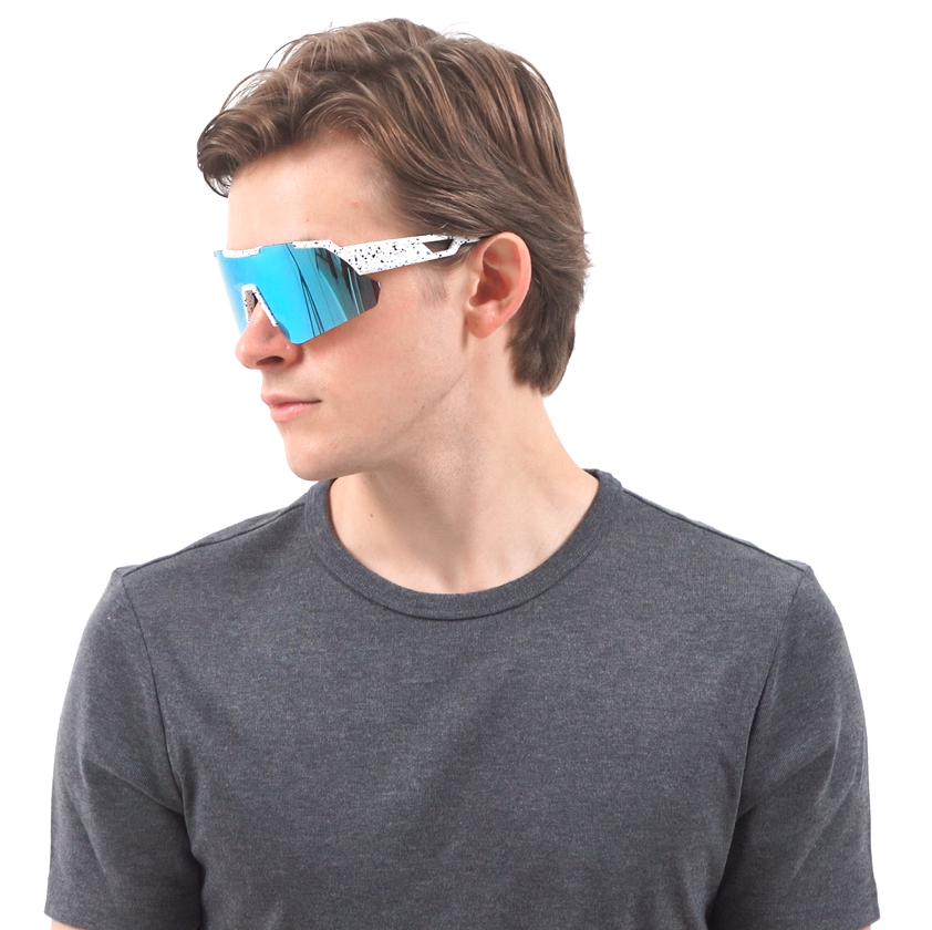 Matrix Johnston Prescription Sports Glasses - Non Insert Rx Lenses - Cycling, Fishing, Jogging and Ski Goggles - Polarized or Transition Lenses