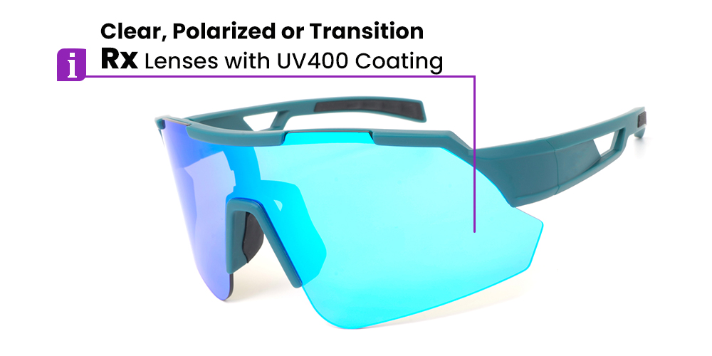 Matrix Charleston Prescription Safety Glasses - Non Insert Rx Lenses - Construction, industrial and Tactical - Clear Polarized or Transition Lenses