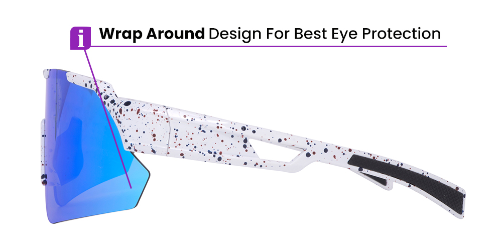 Matrix Johnston Prescription Sports Glasses - Non Insert Rx Lenses - Cycling, Fishing, Jogging and Ski Goggles - Polarized or Transition Lenses