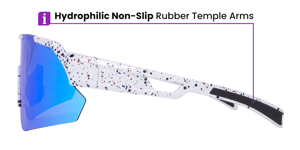 Matrix Johnston Prescription Sports Glasses - Non Insert Rx Lenses - Cycling, Fishing, Jogging and Ski Goggles - Polarized or Transition Lenses