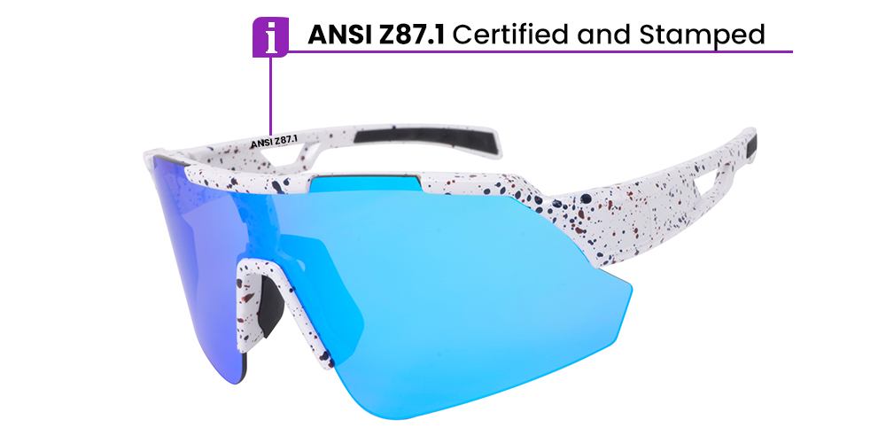 Matrix Johnston Prescription Sports Glasses - Non Insert Rx Lenses - Cycling, Fishing, Jogging and Ski Goggles - Polarized or Transition Lenses