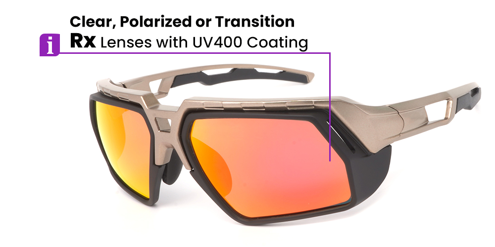 Seymour Prescription Safety Glasses - ANSI Z87.1 Certified - Industrial, Construction and Tactical Goggles