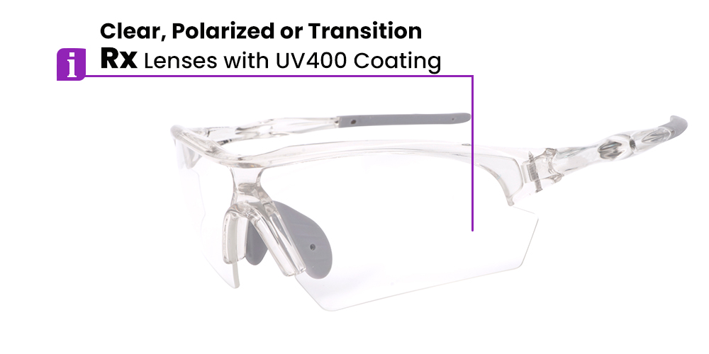 Matrix Dawson Prescription Safety Glasses - ANSI Z87.1 Certified - Non Insert Rx Lenses - Industrial, Construction and Tactical Goggles