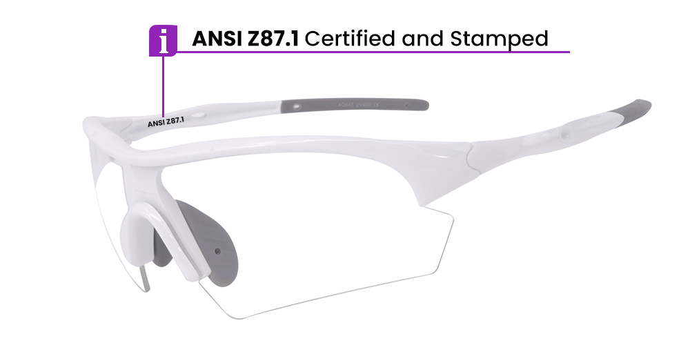 Matrix Crysdale Prescription Safety Glasses - ANSI Z87.1 Certified - Non Insert Rx Lenses - Industrial, Construction and Tactical Goggles