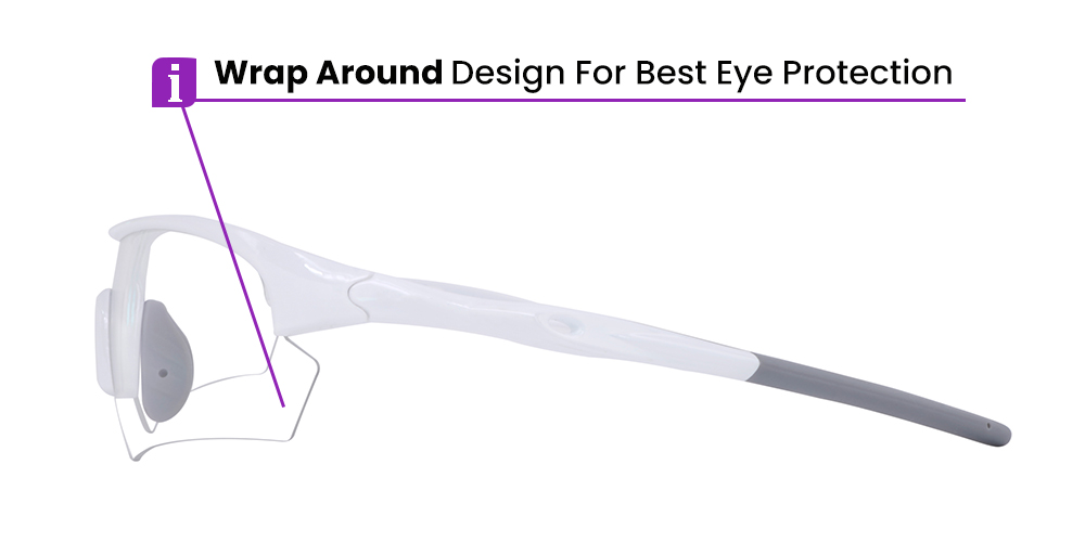 Matrix Crysdale Prescription Safety Glasses - ANSI Z87.1 Certified - Non Insert Rx Lenses - Industrial, Construction and Tactical Goggles