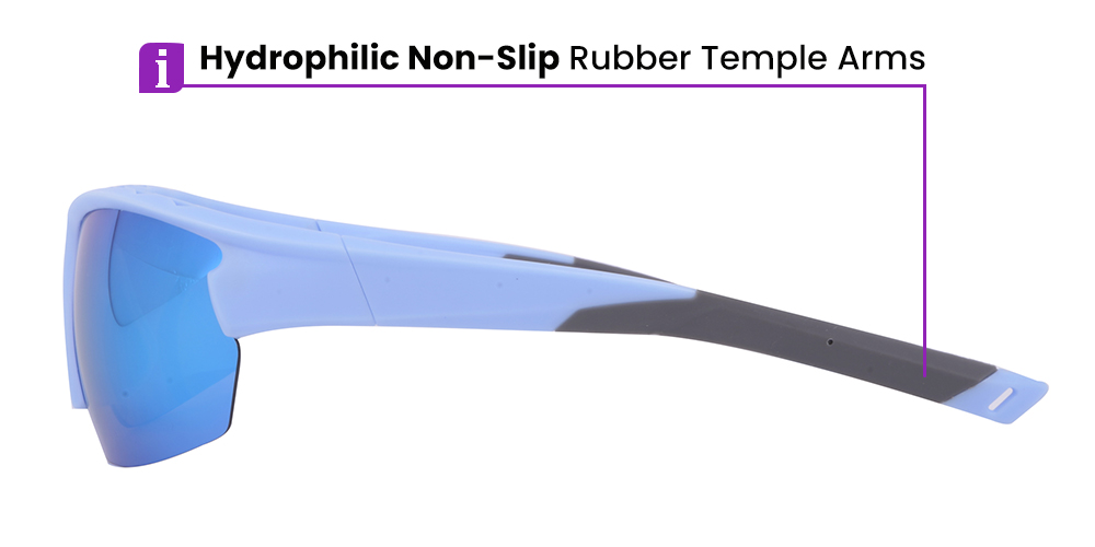 Ovington Prescription Sports Glasses - Clear, Polarized or Transition Lenses - Jogging, Cycling, Fishing and Baseball Sunglasses