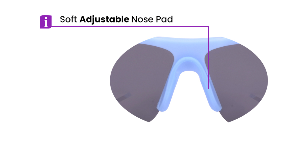 Ovington Prescription Sports Glasses - Clear, Polarized or Transition Lenses - Jogging, Cycling, Fishing and Baseball Sunglasses